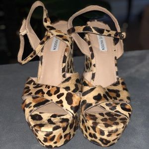 Animal Print Wedge